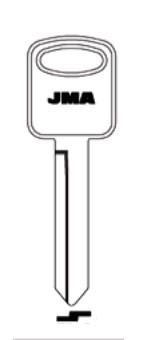 заготовка для ключа FO-11DР Silca (0336/2)