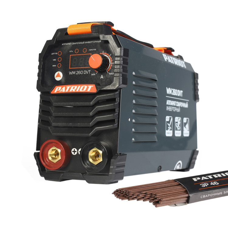 Сварочный аппарат инверторный PATRIOT WM 260DVT Mma