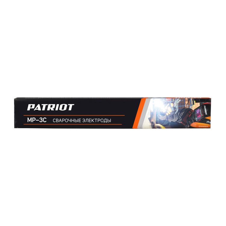 Электроды сварочные PATRIOT MP-3C (2.5х350 мм, 1 кг)