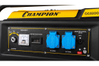 Генератор CHAMPION GG3200EW (3,2/3,5кВт,7.5лс,15л,48кг, эл.старт колеса,счетчик)