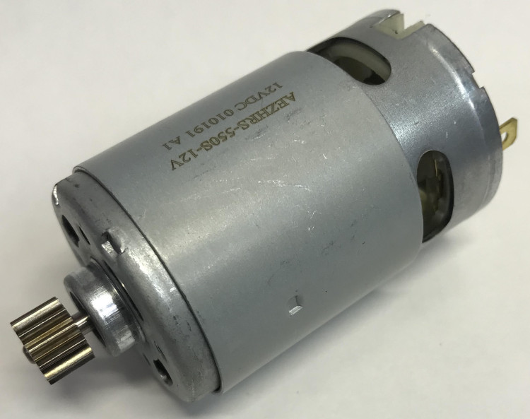 Двигатель на аккумулятор шурупов. с ответной шестерней :А1-12В (010191а1) Интерскол