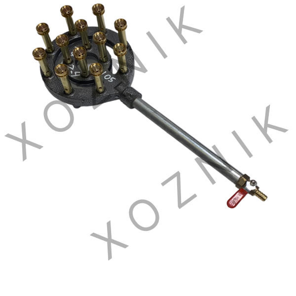 Газовая горелка под казан 12-форсунок YY-05