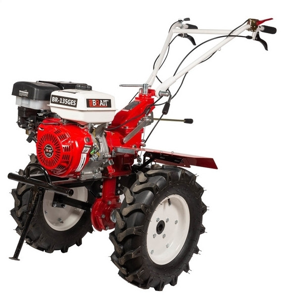 Мотоблок бензиновый BRAIT BR-135GES | 17 л.с | 4 вперед/1 назад