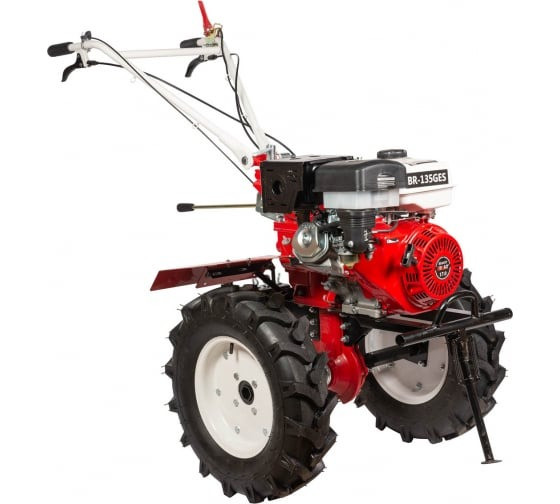 Мотоблок бензиновый BRAIT BR-135GES | 17 л.с | 4 вперед/1 назад