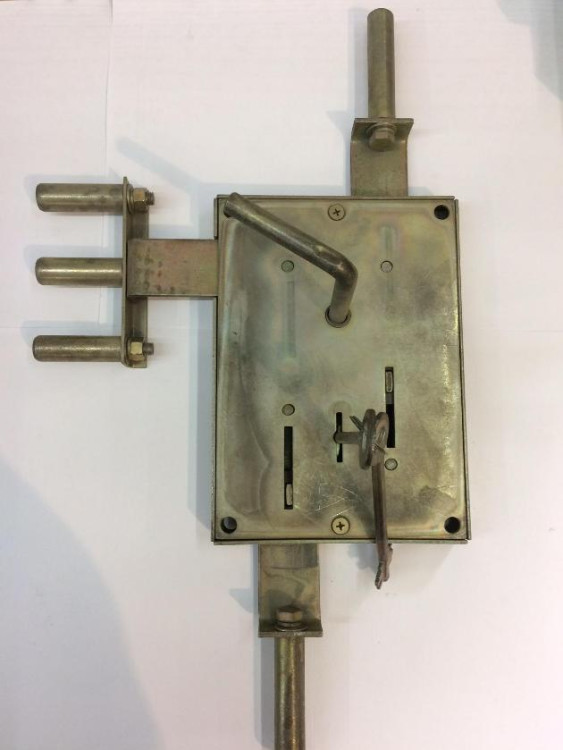 Замок гаражный ЗГС 3-х сторонний