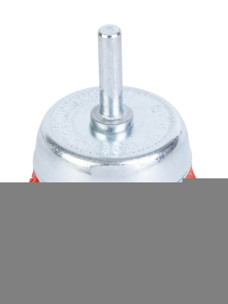 Щетка для дрели 65 мм Elitech 1820.154500 чашка со шпилькой, полимерно-абразивная