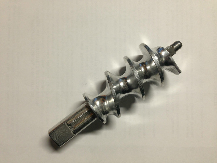 Шнек для электромясорубок ELENBERG EL001 пластиковый паз наружу F90B