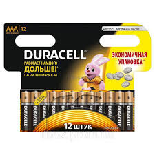 Батарейки DURAСELL Alkaline AAA LR03 BL-12 (144)