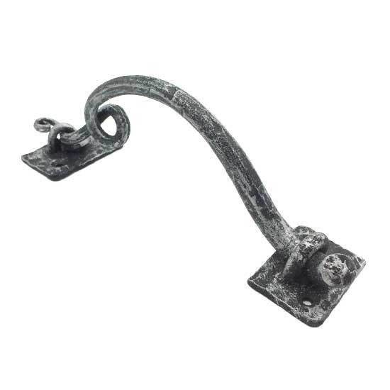 Ручка-скоба кованая "Виноградная Лоза" 185мм (серебро) (4)