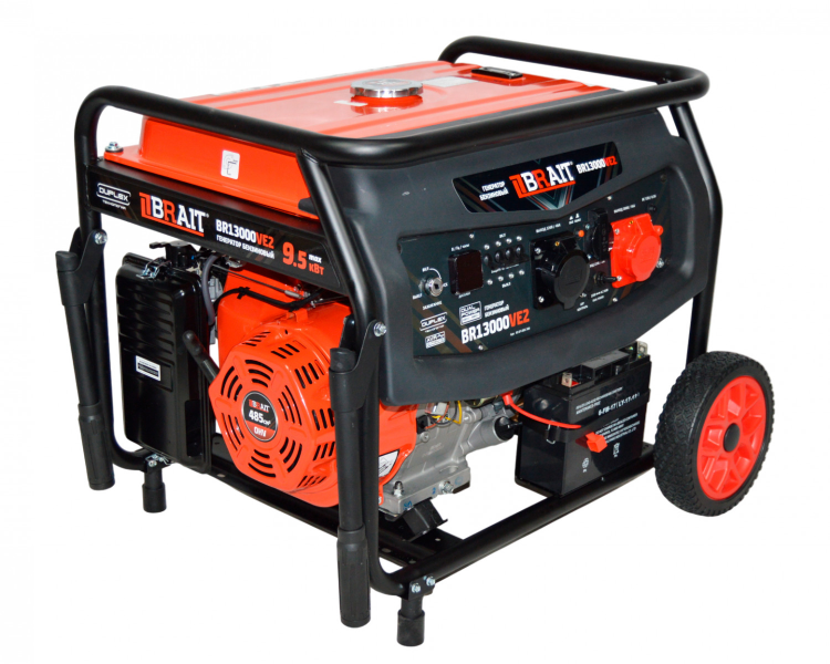 Генератор бензиновый BRAIT BR13000VE2