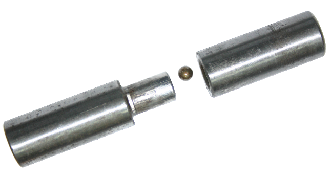 Петля гаражная с шариком "КУНГУР" 40*200 б/п (6)