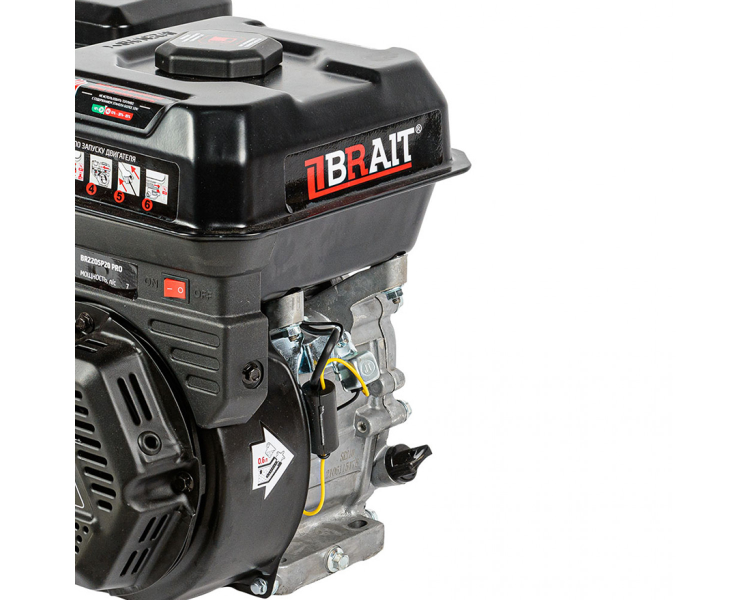 Двигатель BRAIT-220SP20 PRO | 7 л.с. | шкив 20 мм. Shineray