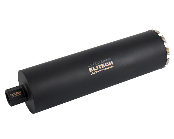 Коронка для алмазного бурения 152х450 мм 1110.012400 HD Elitech