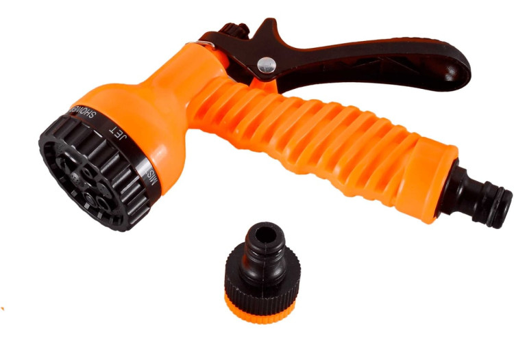 Набор для полива с ратягивающимся шлангом Вихрь 50м