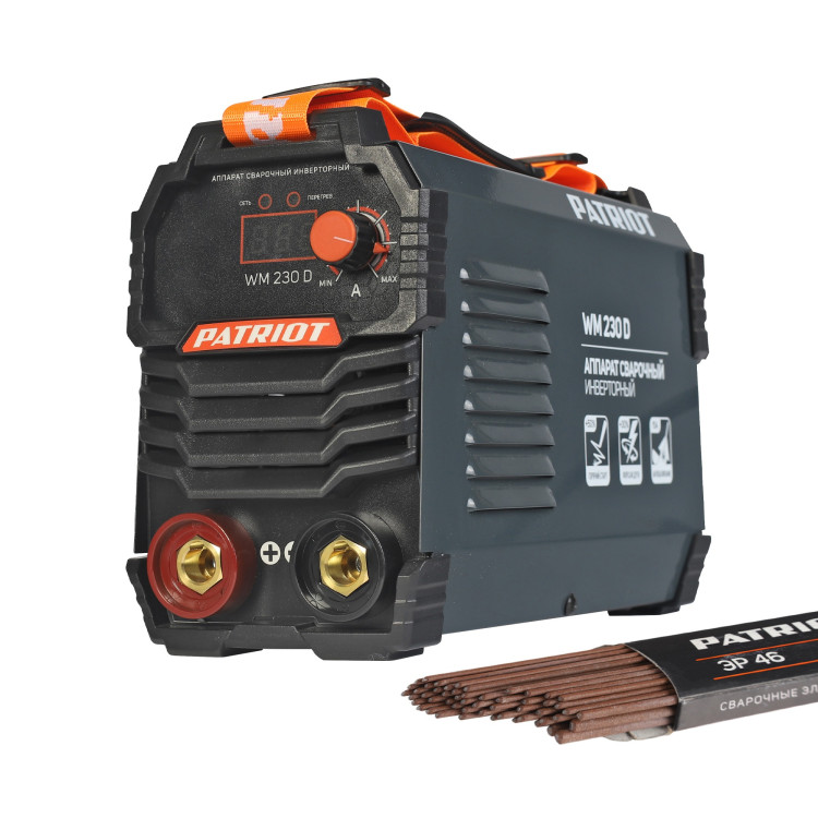 Сварочный аппарат инверторный PATRIOT WM 230D Mma