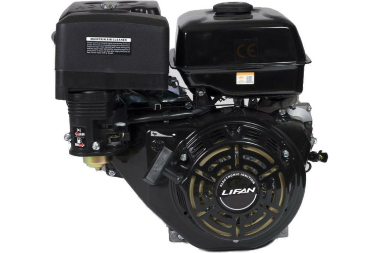 Двигатель Lifan 190FD-V (вал конус.длин.106мм, 15л.с., с эл. стартером)