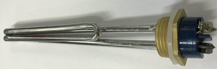 Радиаторный ТЭН G1&quot; AL1600Вт/220В нержавейка