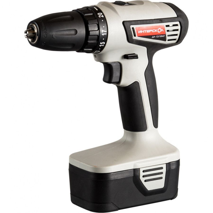 Аккумуляторная дрель-шуруповерт Интерскол ДА-13/18М3 335.0.2.00