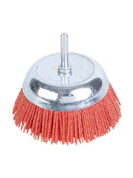 Щетка для дрели чашка нейлон 75 мм CUTOP Profi 82-543
