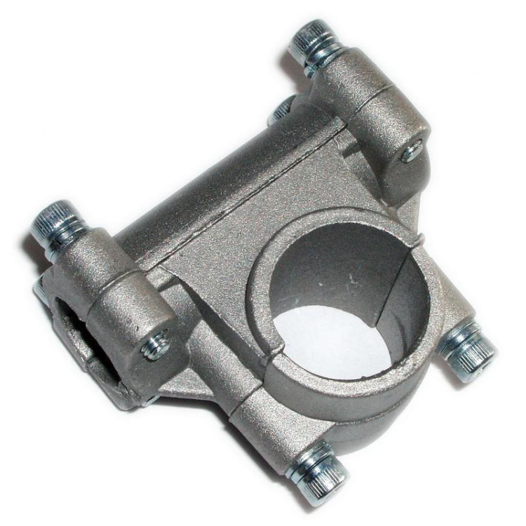 Кронштейн крепления ручки газа Бензокос под штангу 26мм (010126A(Р) 22042