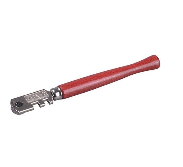 Стеклорез 6-ролика дерев. ручка .Энкор