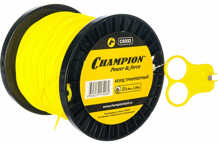 Корд трим.CHAMPION Star 2.4мм* 90м (звезда)