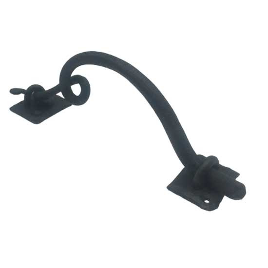 Ручка-скоба кованая "Виноградная Лоза" 185мм (черный муар) (4)