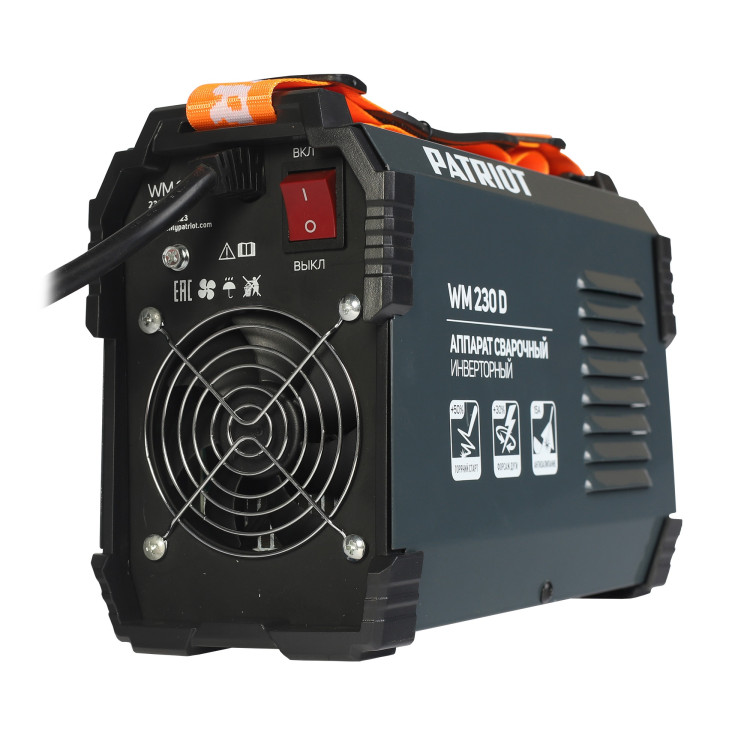 Сварочный аппарат инверторный PATRIOT WM 230D Mma