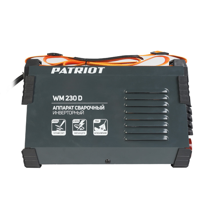 Сварочный аппарат инверторный PATRIOT WM 230D Mma
