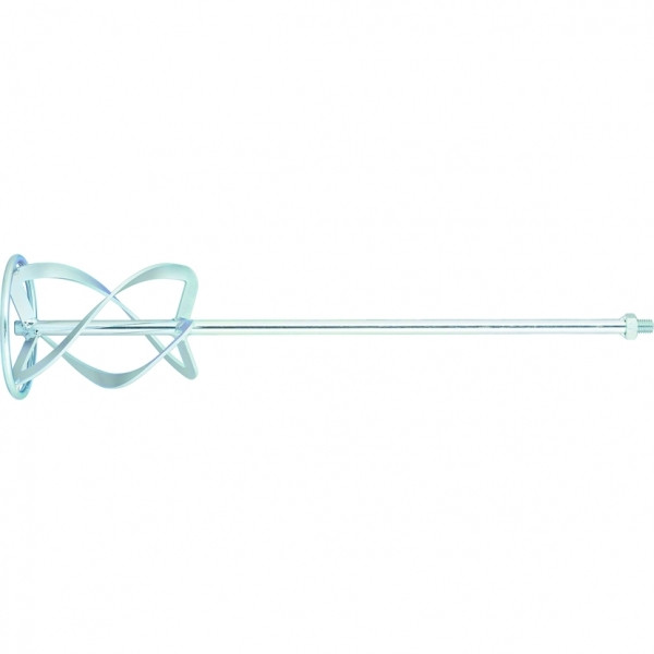 Насадка для миксера, для тяжелых растворов,160 х 590 мм, оцинкованная,хвостовик резьба М14// Сибртех