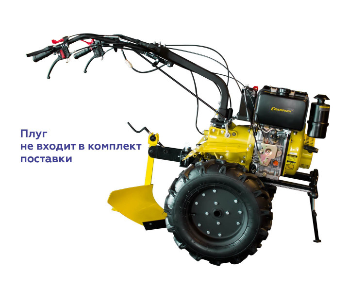 Мотоблок дизельный CHAMPION DC1193E | 9,5 л.с |