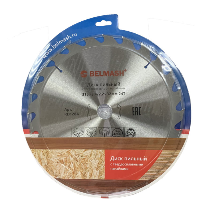 Диск пильный BELMASH 315х3,2/2,2х32мм 24Т