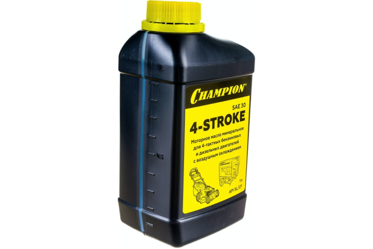 Тех/жидк. CHAMPION 4-такт Sae 30 API SL/CF 1л минеральное