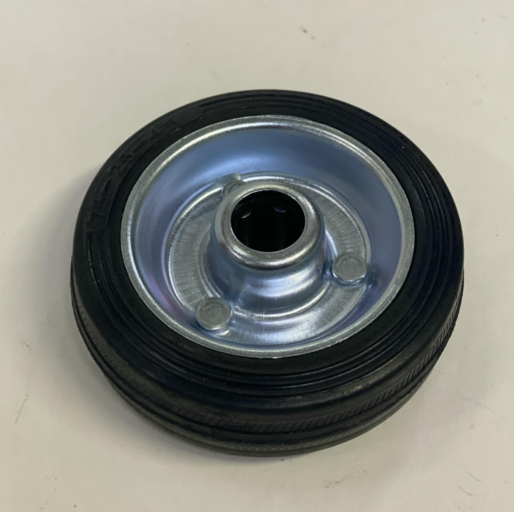 Колесо промышленное 75мм чёрная резина