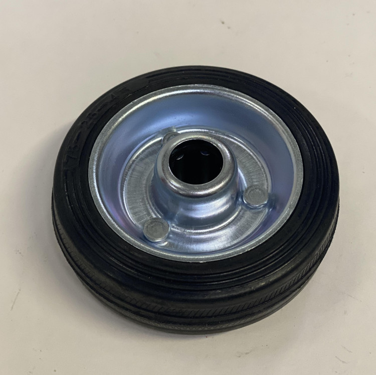 Колесо промышленное 75мм чёрная резина