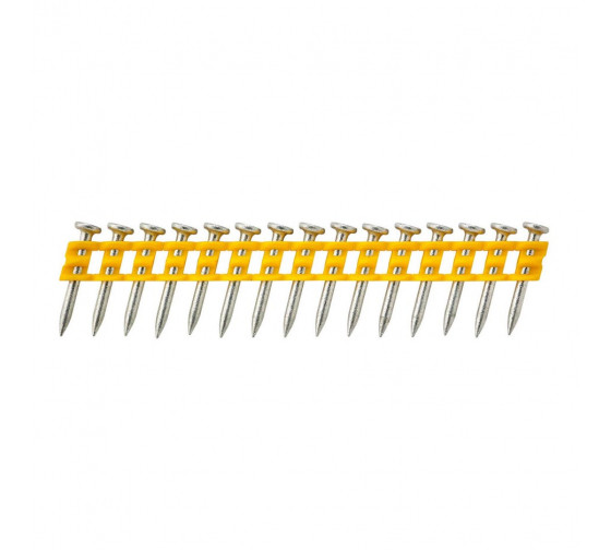 Гвозди DEWALT для DCN890 по бетону, (Желтые) 2.6 x 35, оцинкованные, 1005 шт./пачка