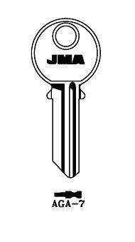 Заготовка для ключа AGA-7 JMA