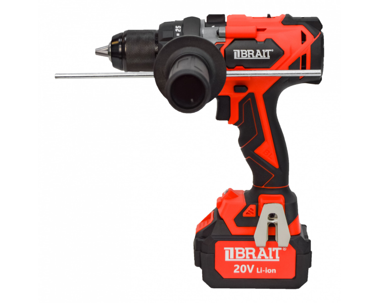 Аккумуляторная дрель BRAIT BCDI20-4PUMBL PRO 20В,1АКБ.4,0Ач