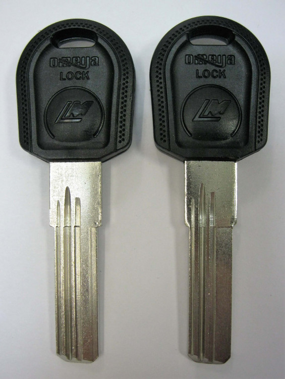 заготовка для ключа MSL-2DP 3 паза змейка (1215)