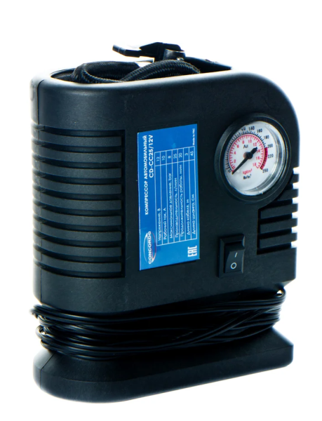 Компрессор автомобильный CONCORDE CD-CC25/12V