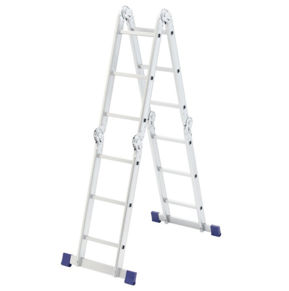 Лестница шарнирная 4х-секц. 4х3ступ, Perilla нагрузка150кг