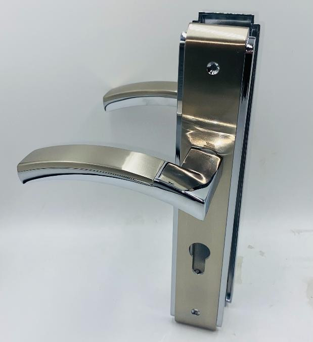 Ручка на планке "КЭМЗ" SL-229-836 BNS/CP