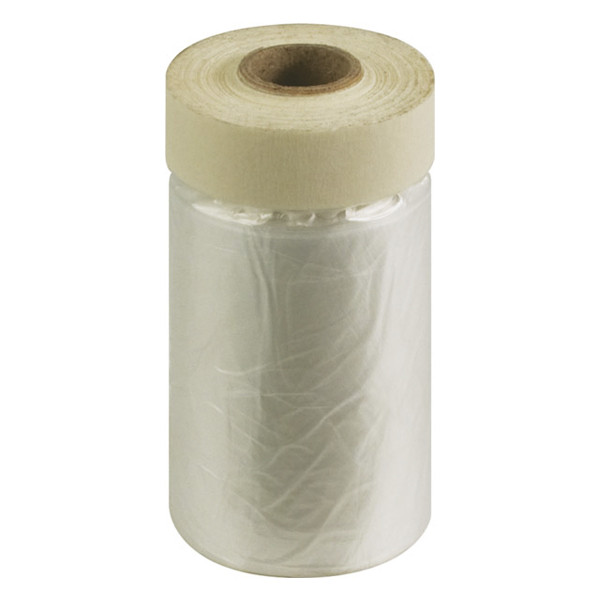 Пленка защитная 2.1х20 м.10мк. с клейкой лентой