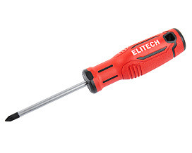 Отвертка PZ1 х 75мм ELITECH 211302