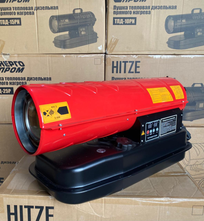 Дизельная тепловая пушка прямого нагрева HITZE ТПД-37T
