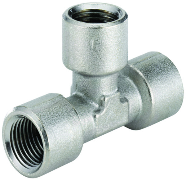 Переходник Т-обр 1/4В-1/4В-1/4В, блистер