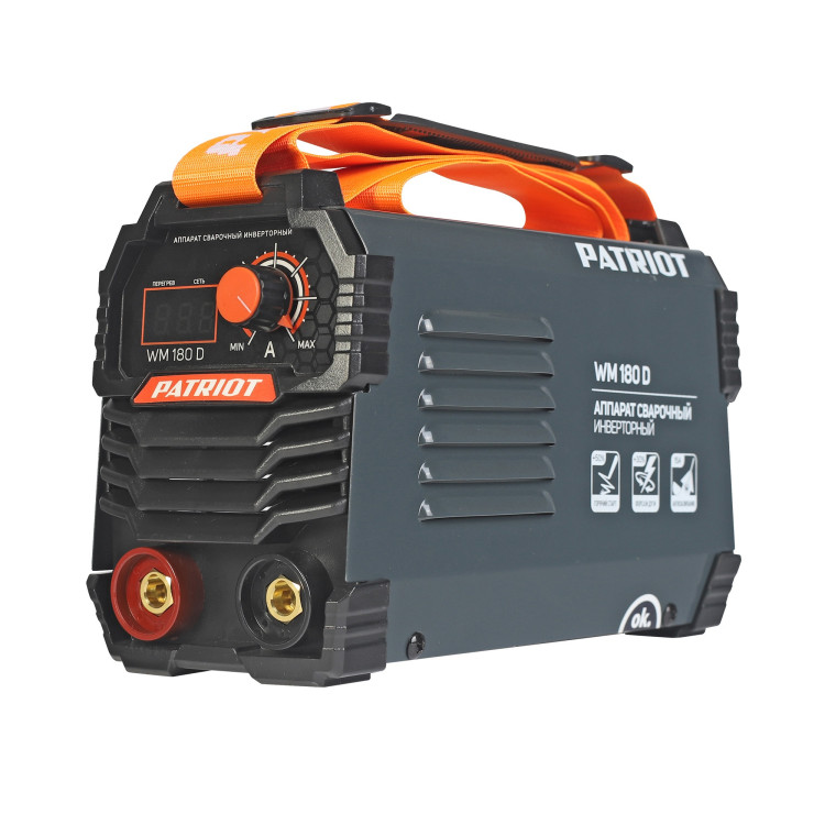 Сварочный аппарат инверторный PATRIOT WM 180D Mma