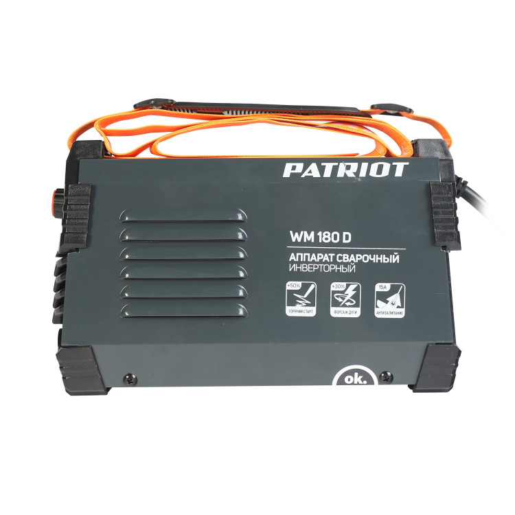 Сварочный аппарат инверторный PATRIOT WM 180D Mma
