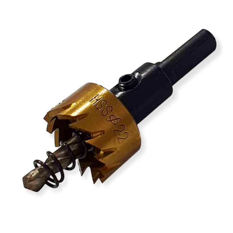 Коронка по металлу 22