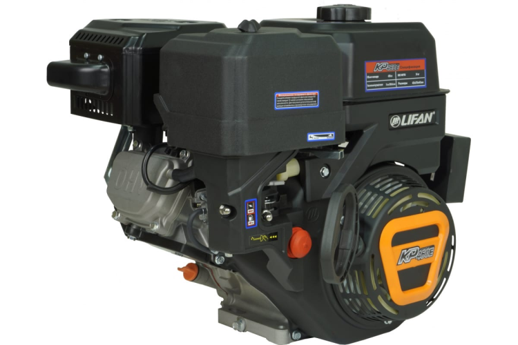 Двигатель Lifan 192FD-2T (KP460E ) | 20 л.с. | шкив 25 мм., электростартер
